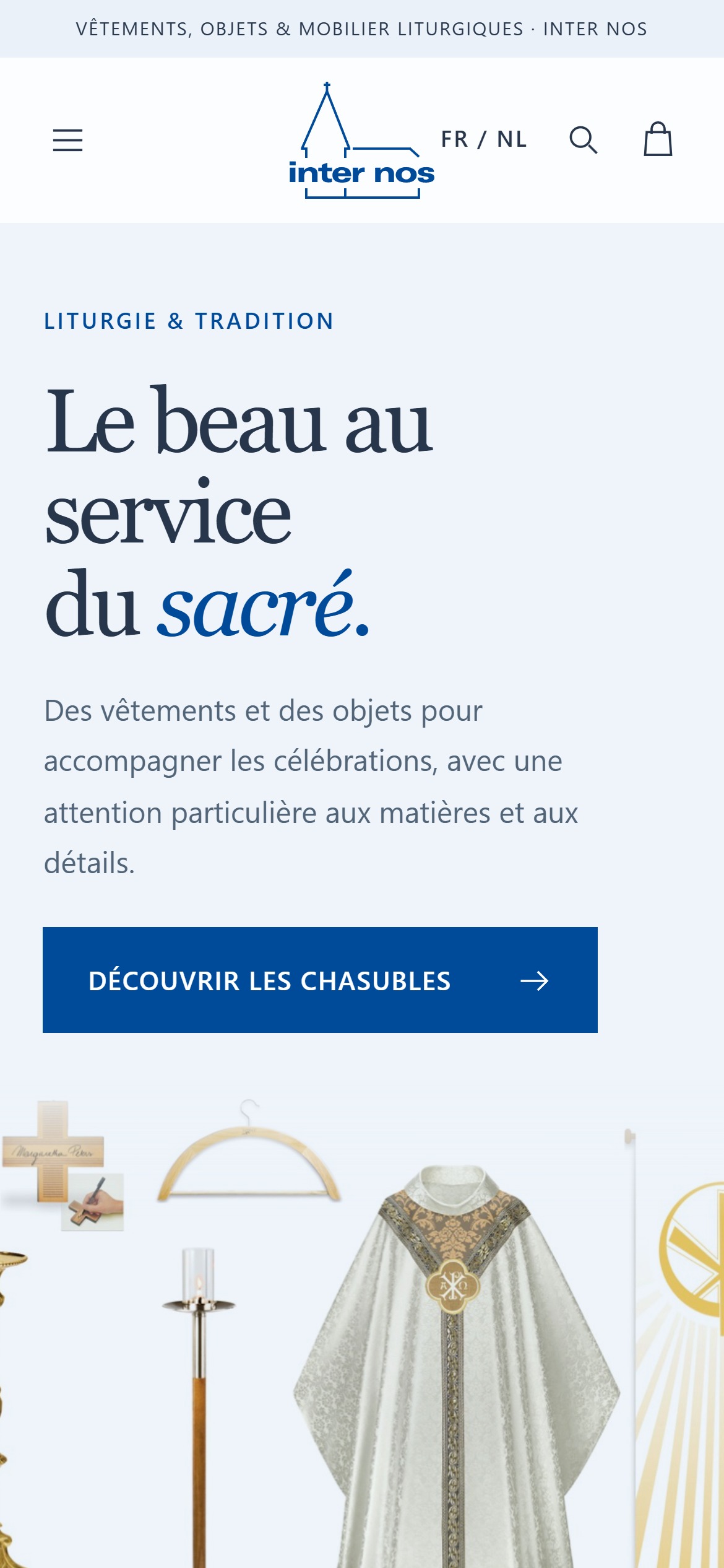 Vue mobile