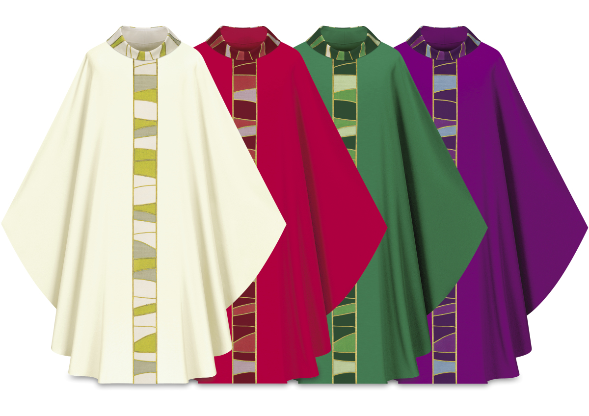 Chasubles Slabbinck en différentes couleurs