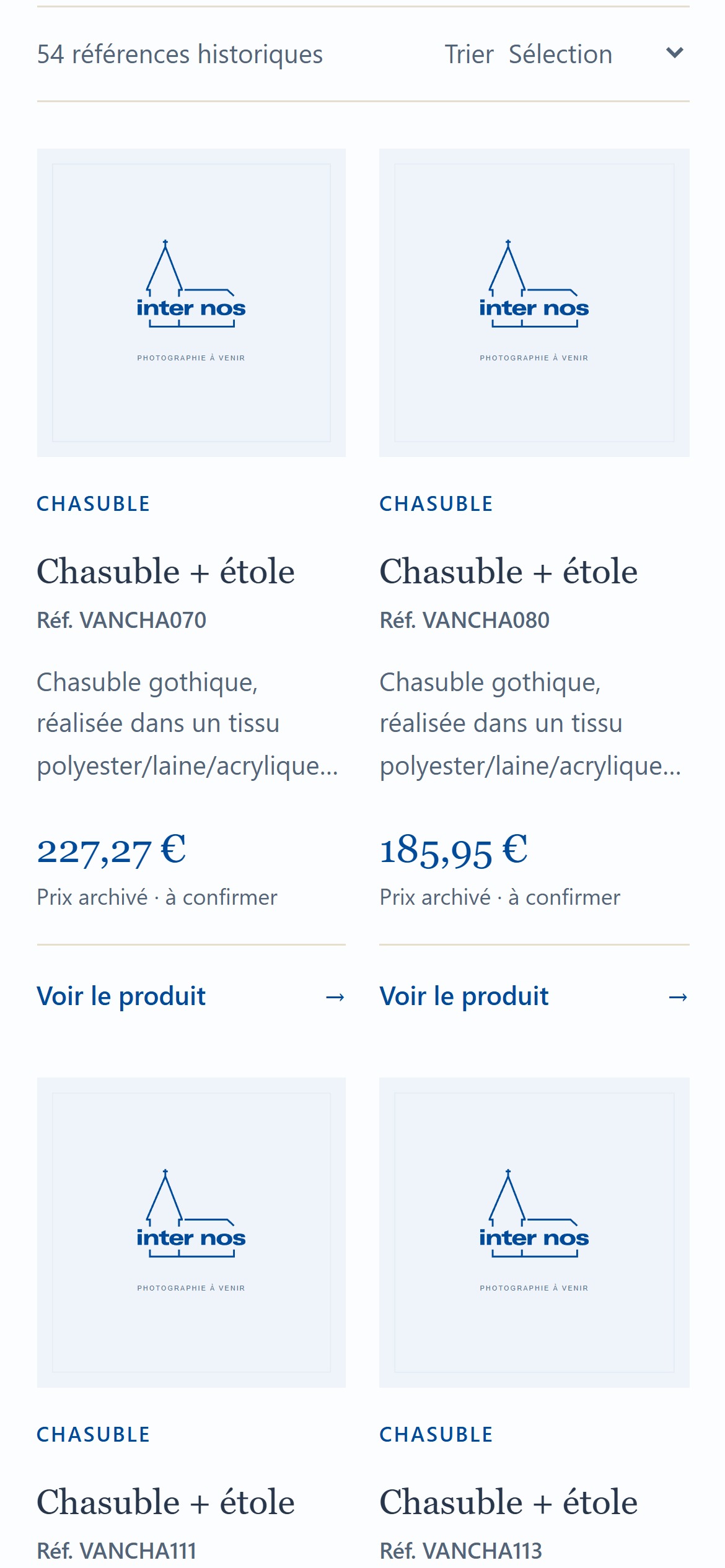 Vue mobile