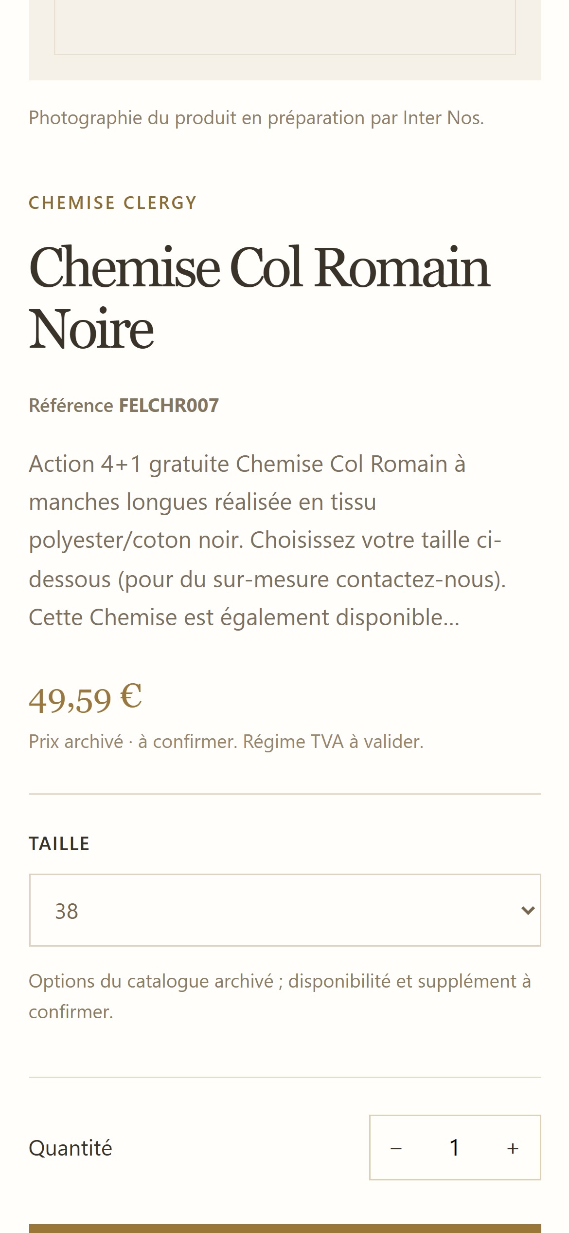 Vue mobile
